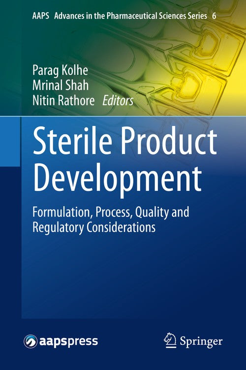 Sterile Product Development by Parag Kolhe ISBN 9781461479772