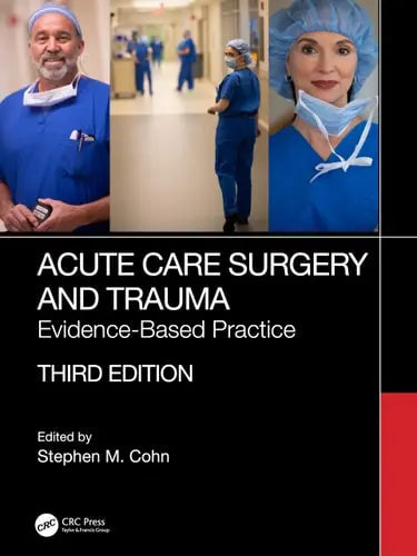 Acute Care Surgery and Trauma Evidence-Based Practice ISBN 9781032326986 - front cover