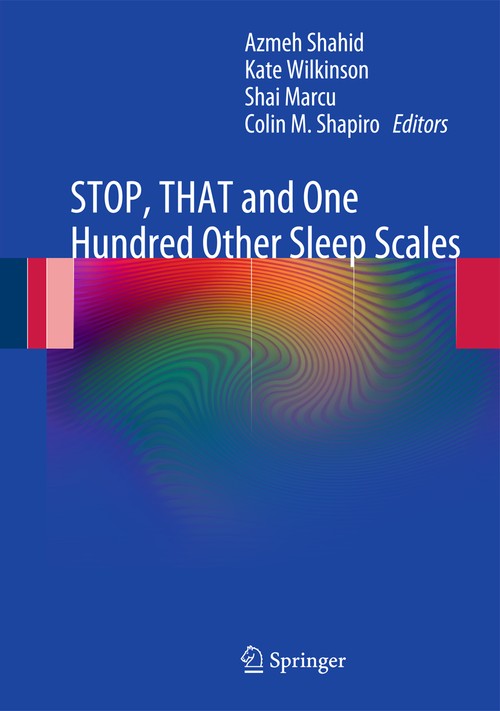 STOP, THAT and One Hundred Other Sleep Scales by Azmeh Shahid