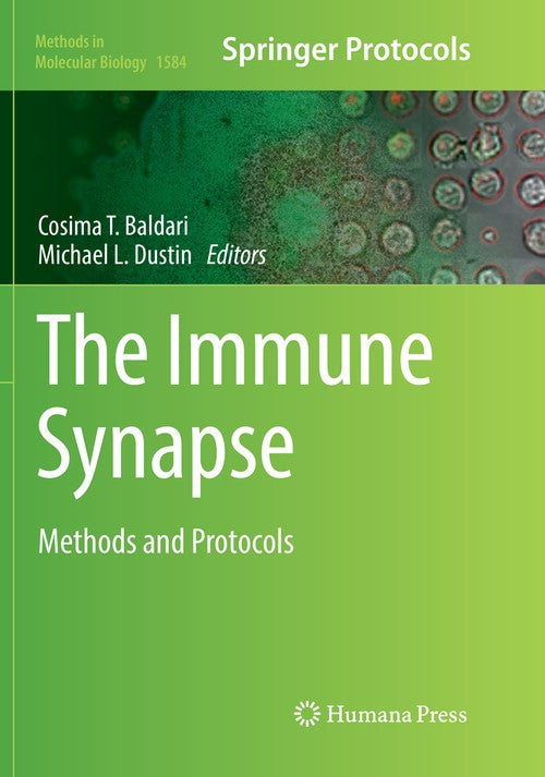 The Immune Synapse by Cosima T Baldari ISBN 9781493983278