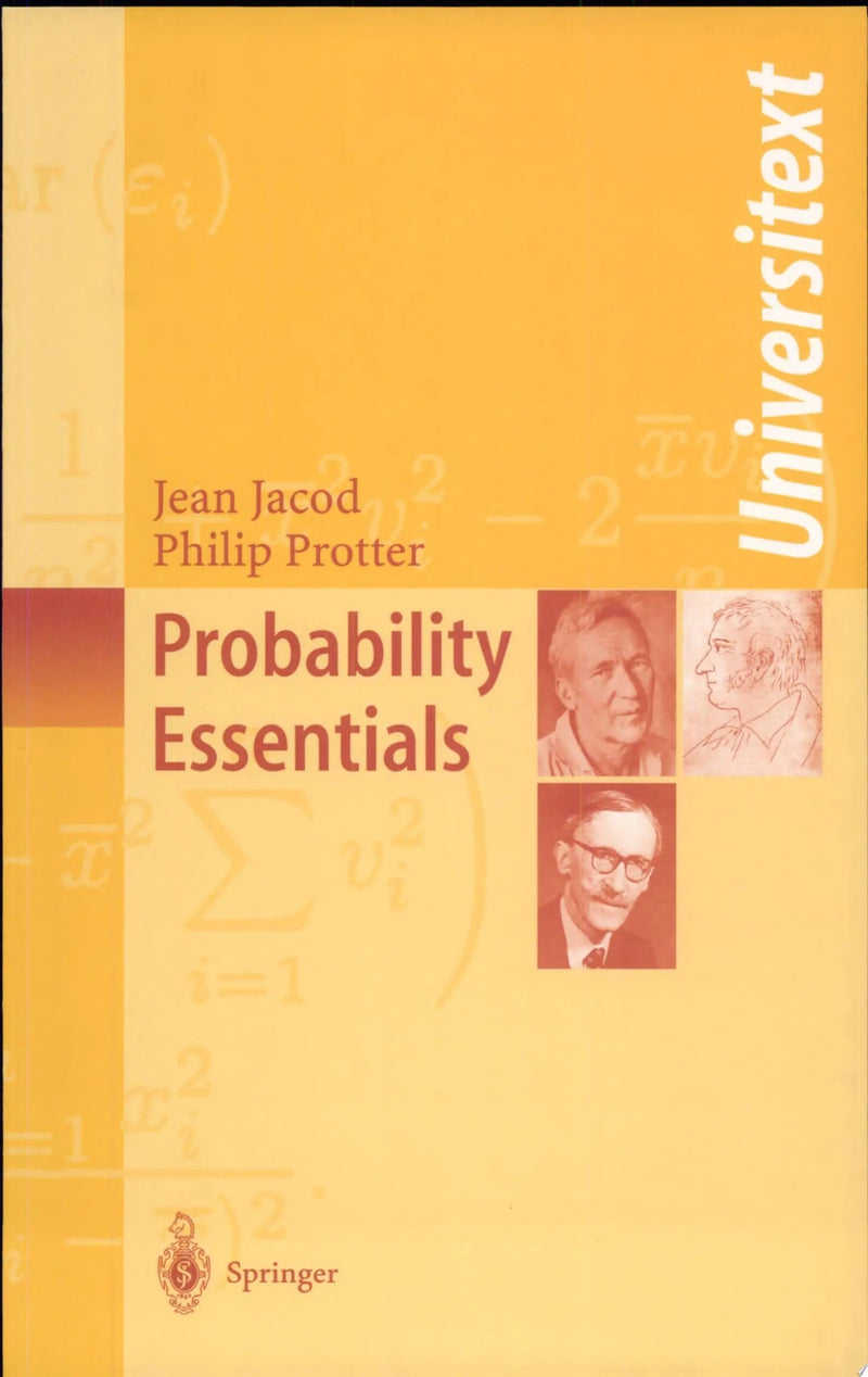 Probability Essentials by Jean Jacod 2nd Edition