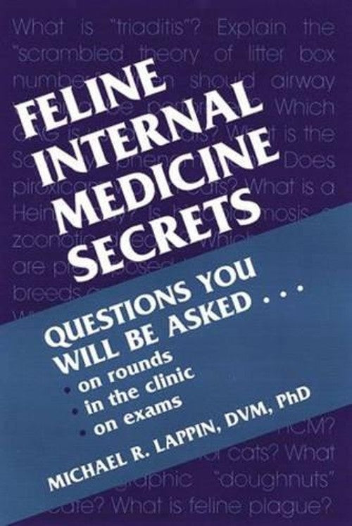 Feline Internal Medicine Secrets by Michael R Lappin 9781560534617