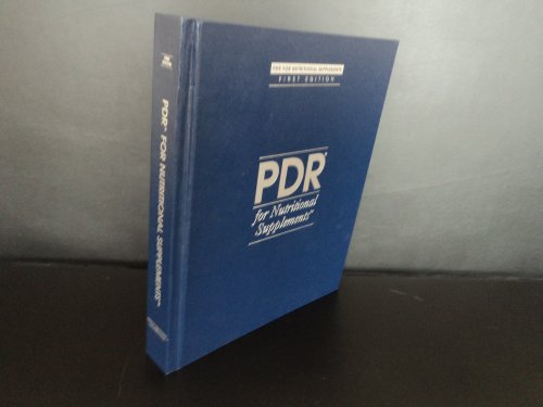 PDR for Nutritional Supplements by Pdr ISBN 9781563633645