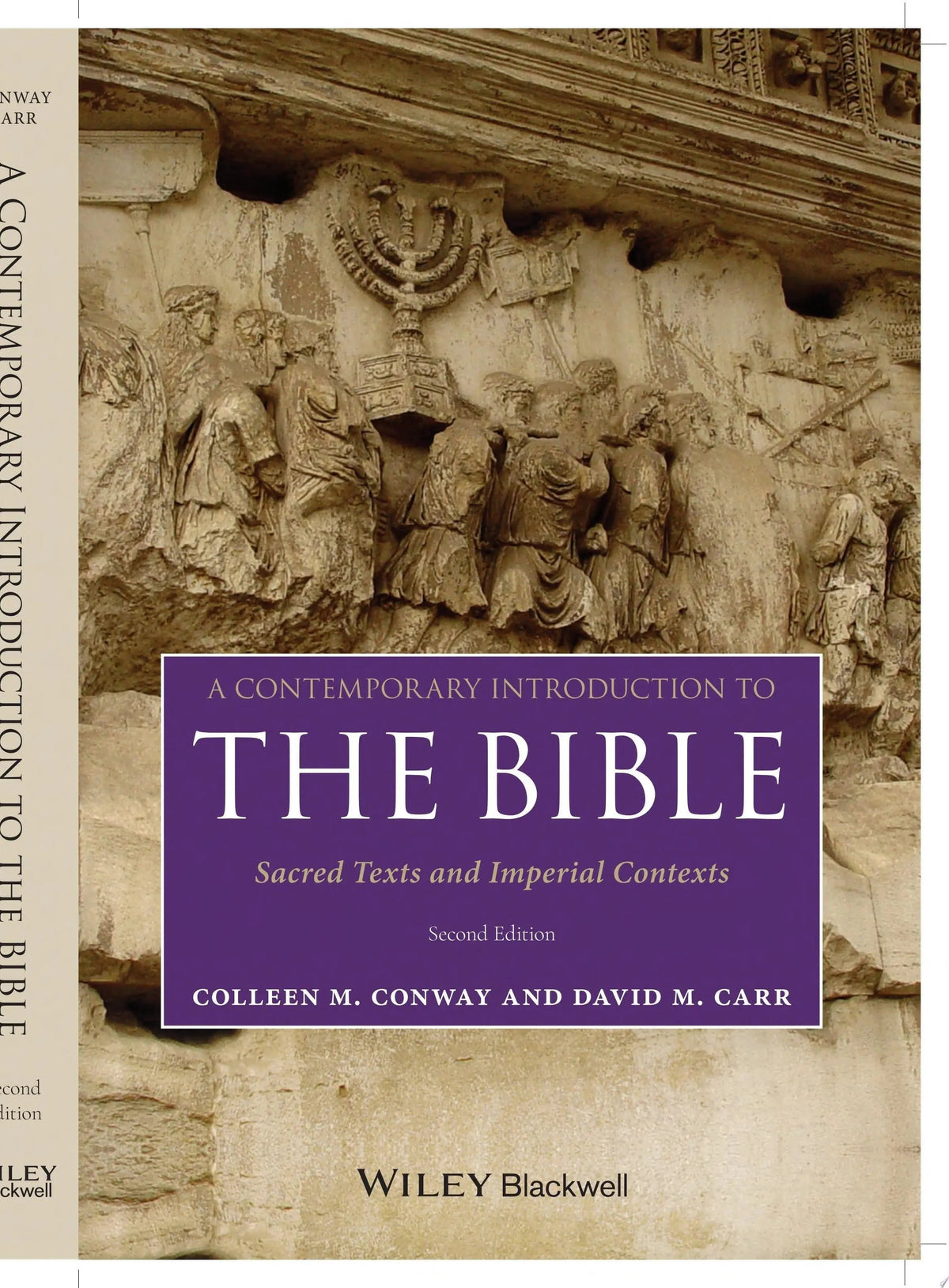 A Contemporary Introduction to the Bible Sacred Texts and Imperial Contexts by Colleen M. Conway ISBN 9781119637059 - front cover