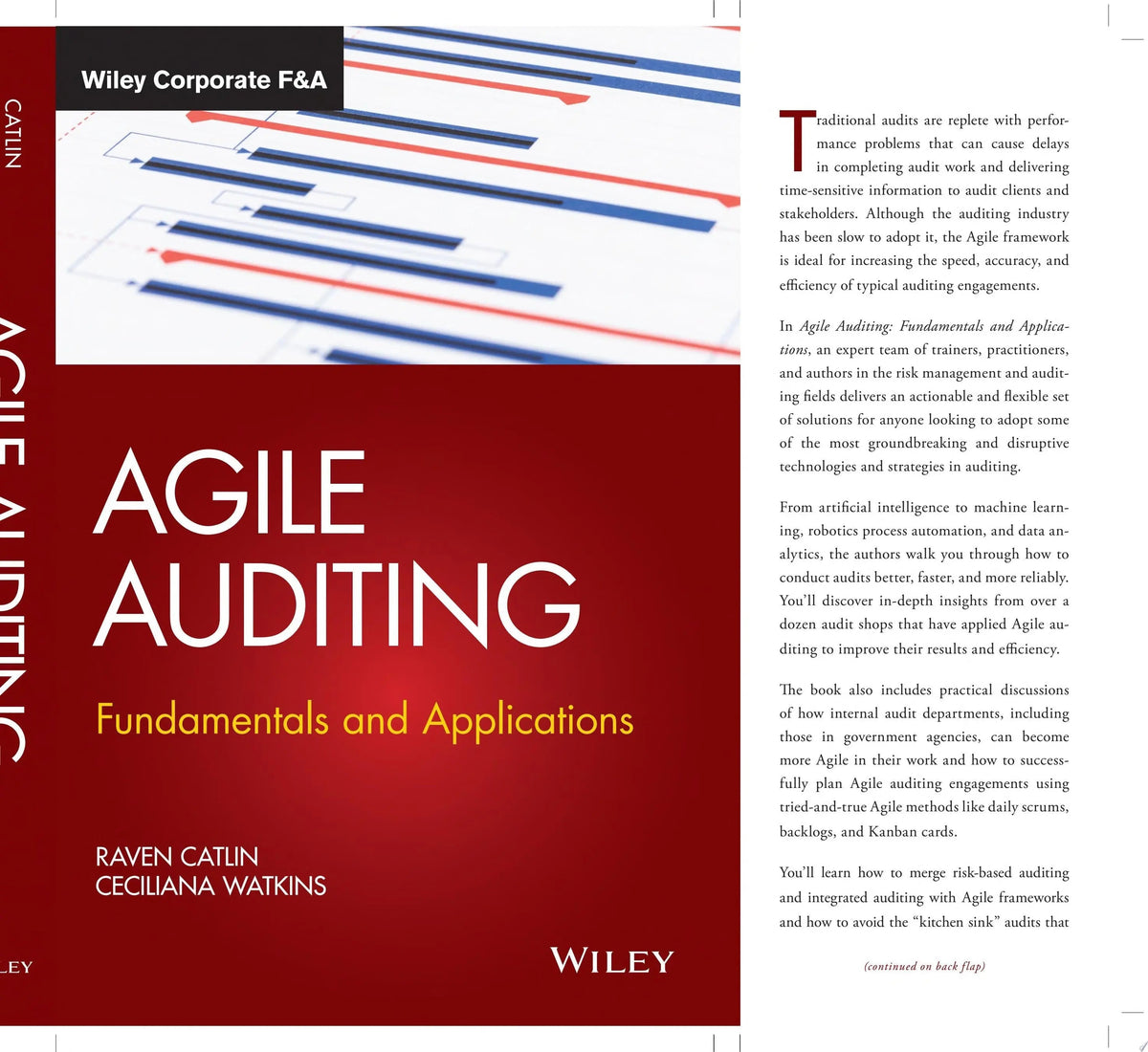 Agile Auditing Fundamentals and Applications by Raven Catlin 1st Edition - front cover