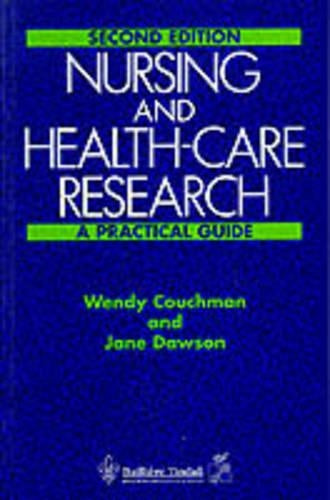 Nursing and Health-care Research by Wendy Couchman ISBN 9781873853283