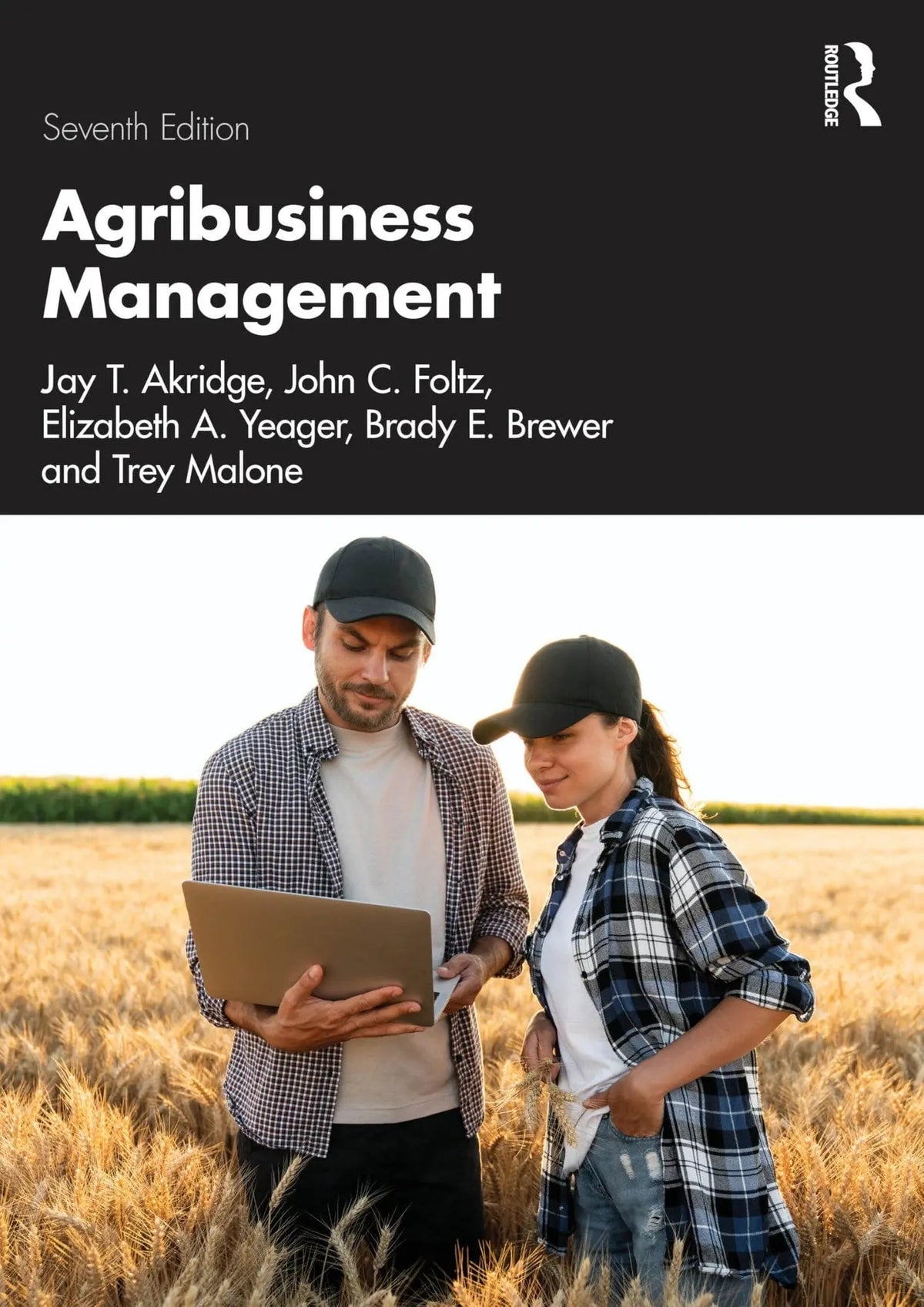 Agribusiness Management by Jay T. Akridge 7th Edition ISBN 9781032784014 - front cover