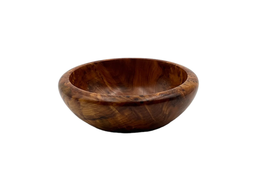 Arar Bowl | Handcrafted Arar Thuya Wood Decor – Unique Moroccan Wood
