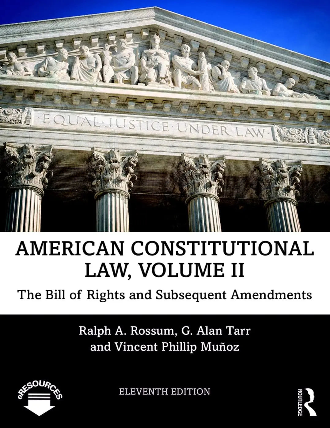 American Constitutional Law by Ralph A. Rossum 11th Edition ISBN 9780367234003 - front cover