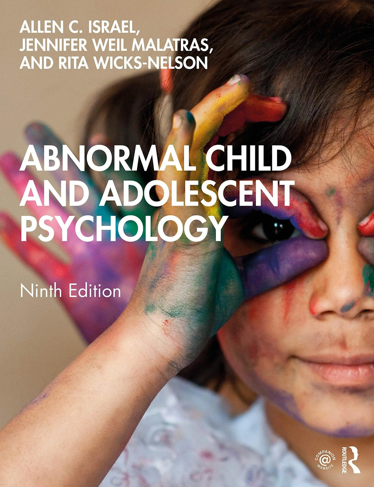 Abnormal Child and Adolescent Psychology by Allen C. Israel 9th Edition ISBN 9780367252632 - front cover