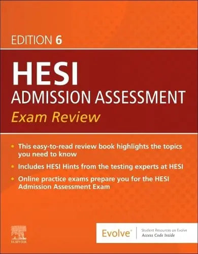 Admission Assessment Exam Review by HESI 978-0443114090