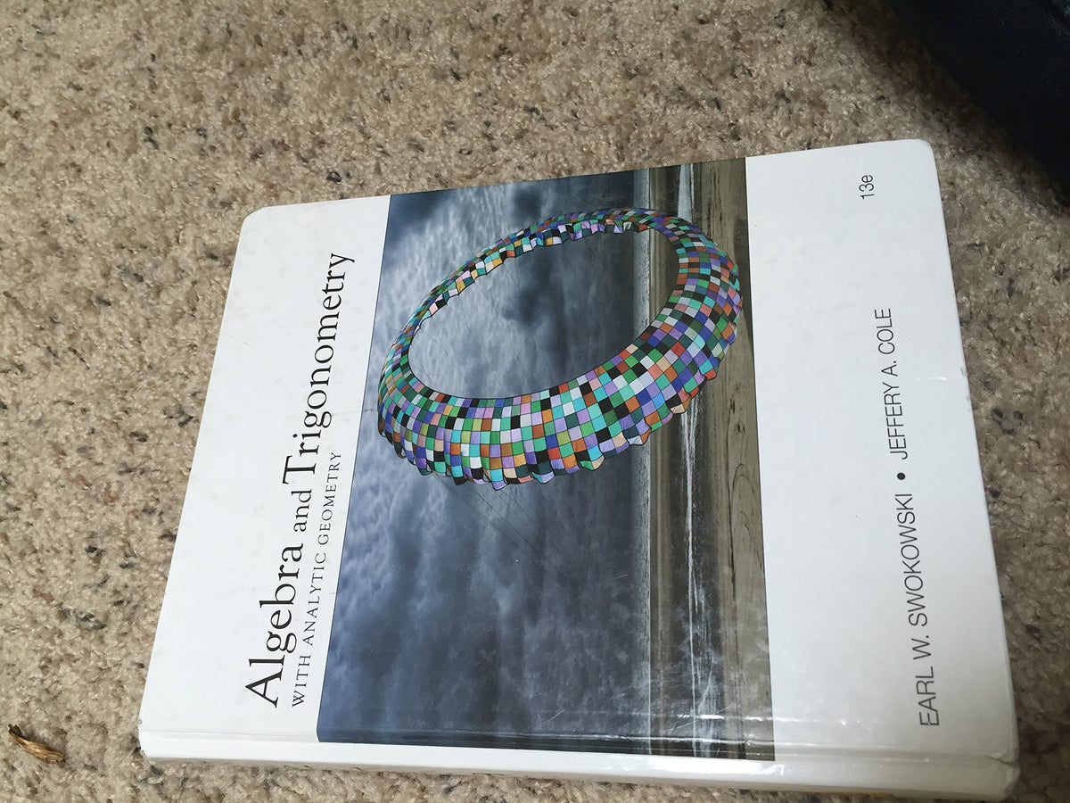 Algebra and Trigonometry with Analytic Geometry 13th Edition - front cover