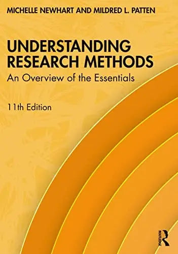 Understanding Research Methods An Overview of the Essentials by Michelle Newhart 978-0367551186
