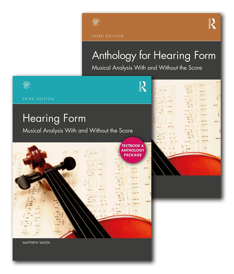 Hearing Form Musical Analysis with and Without the Score by Matthew Santa 3rd Edition