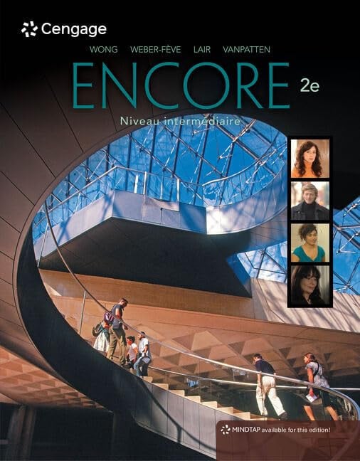 Encore Intermediate French, Student Edition: Niveau intermediaire 2nd Edition