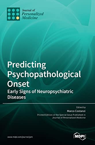 Predicting Psychopathological Onset by Marco Costanzi ISBN 9783036545424