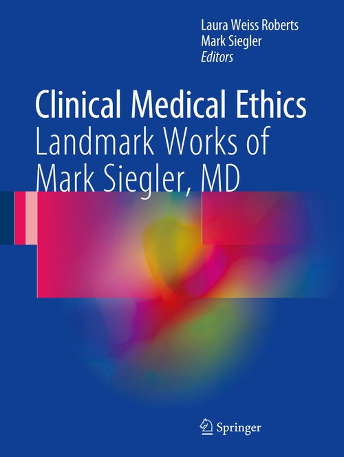 Clinical Medical Ethics by Laura Weiss Roberts Md Ma ISBN 9783319538730
