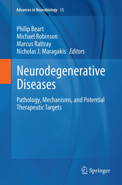 Neurodegenerative Diseases by Philip Beart ISBN 9783319860992