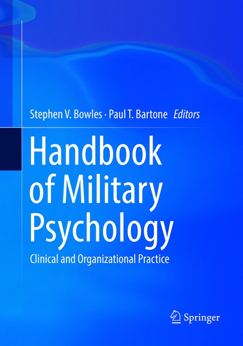 Handbook of Military Psychology by Stephen V Bowles ISBN 9783319881911