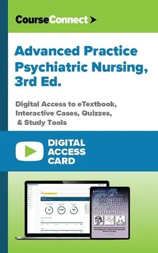 Advanced Practice Psychiatric Nursing (Digital Access Card): Digital Access to eTextbook, Interactive Cases, Quizzes, & Study Tools ISBN: 978-0826185921 - front cover