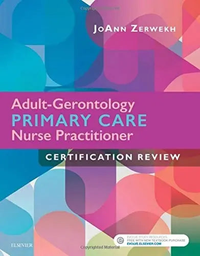 Adult-Gerontology Primary Care Nurse Practitioner Certification Review ISBN 9780323531986 - front cover