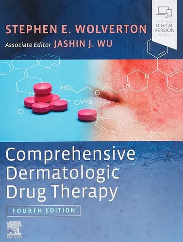 Comprehensive Dermatologic Drug Therapy by Stephen E. Wolverton 4th Edition ISBN 9780323612111