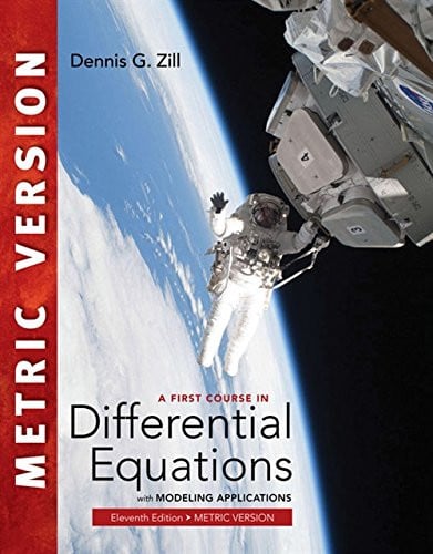 A First Course in Differential Equations with Modeling Applications - front cover