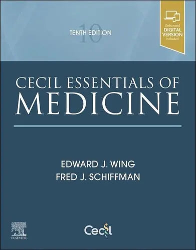 Cecil Essentials of Medicine by Edward J. Wing 10th Edition ISBN 9780323722711