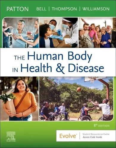 The Human Body in Health and Disease - Hardcover by Kevin T. Patton 8th Edition ISBN 9780323734141