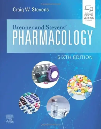 Brenner and Stevens' Pharmacology by Craig W. Stevens 6th Edition ISBN 9780323758987