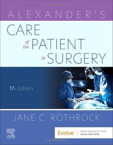 Alexander's Care of the Patient in Surgery - front cover