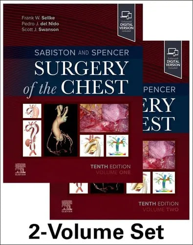 Sabiston and Spencer Surgery of the Chest by Frank W. Sellke 10th Edition ISBN 9780323790246