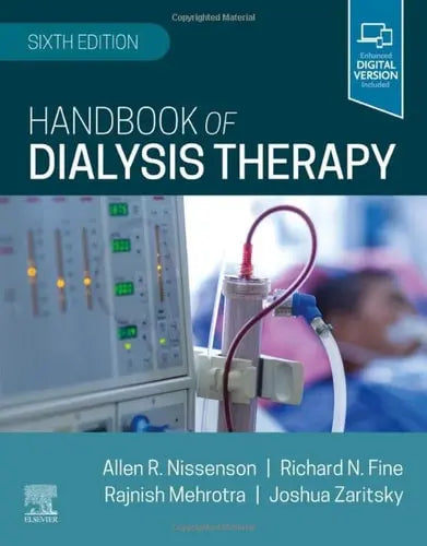Handbook of Dialysis Therapy by Allen R. Nissenson 6th Edition ISBN 9780323791359