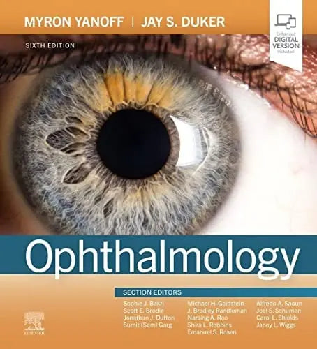Ophthalmology by Myron Yanoff 6th Edition ISBN 9780323795159