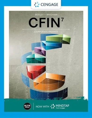 Cfin by Scott Besley 7th Edition ISBN 9780357515150