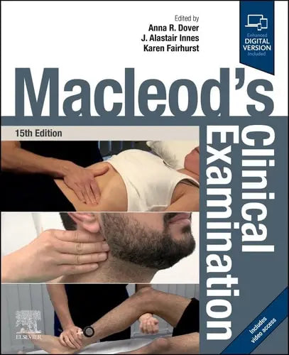 Macleod's Clinical Examination by Anna R. Dover 15th Edition ISBN 9780323847704