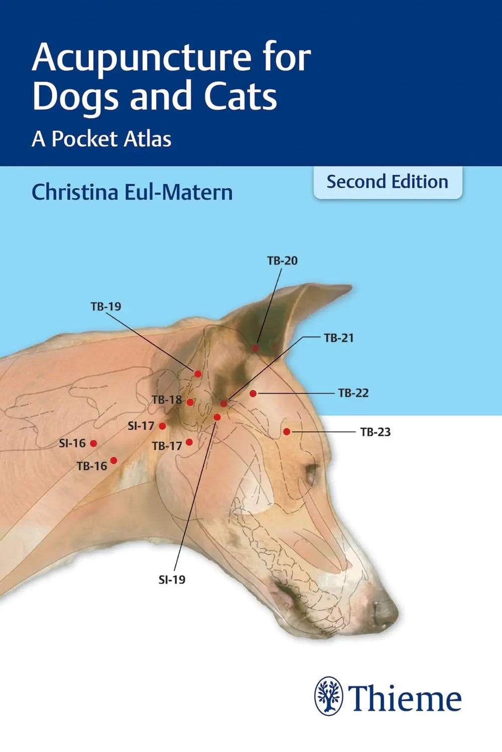 Acupuncture for Dogs and Cats A Pocket Atlas by Christina Eul-Matern 2nd Edition ISBN 9783132434547 - front cover
