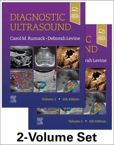 Diagnostic Ultrasound, 2-Volume Set by Carol M. Rumack 6th Edition ISBN 9780323877954