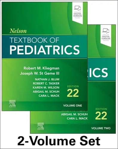 Nelson Textbook of Pediatrics by Robert Kliegman 22nd Edition ISBN 9780323883054