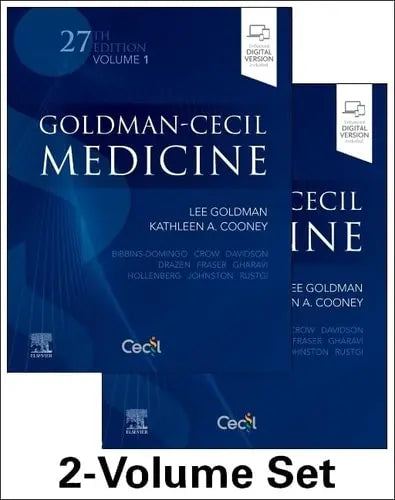 Goldman-Cecil Medicine Volume 1 by Kathleen A. Cooney 27th Edition ISBN 9780323930383