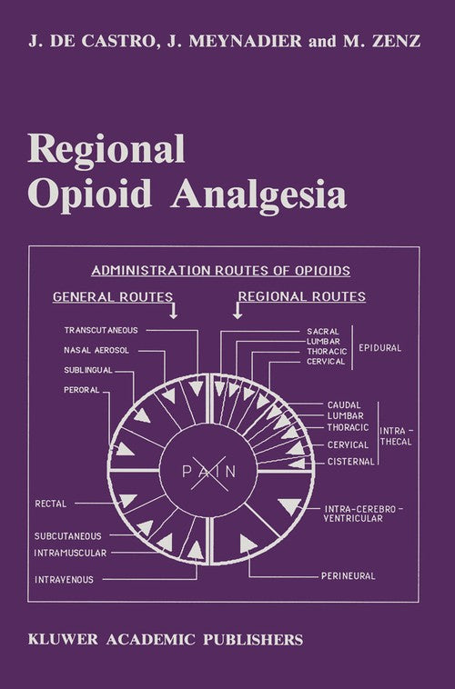 Regional Opioid Analgesia by J De Castro | ISBN-13 9789401075435