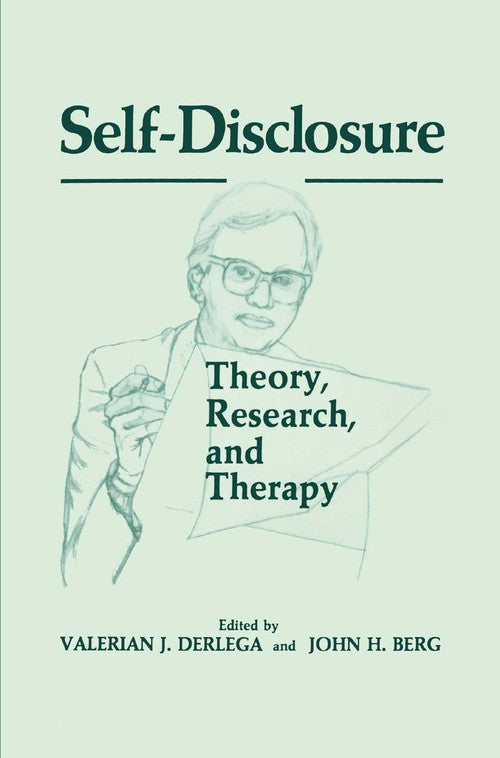 Self-Disclosure by Valerian J Derlaga ISBN 9780306426353