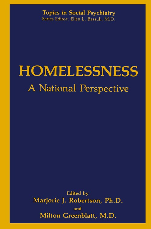 Homelessness by Marjorie J Robertson ISBN 9780306437892