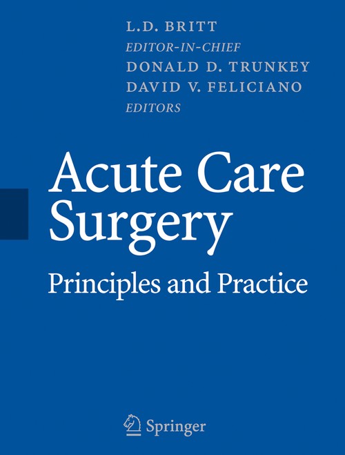 Acute Care Surgery by Ld Britt ISBN 9780387344706