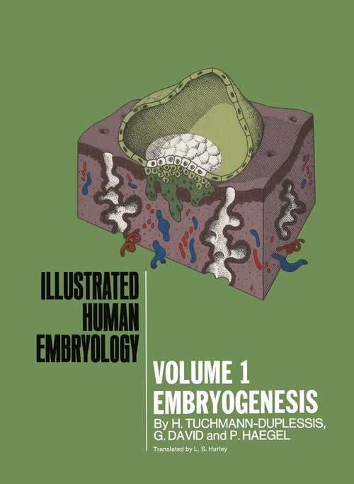 Embryogenesis by H Tuchmann-Duplessis ISBN 9780387900186