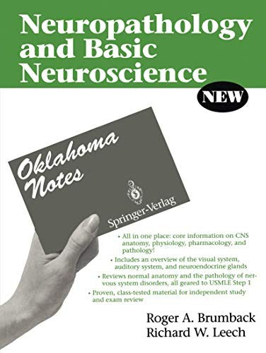 Neuropathology and Basic Neuroscience by Roger A Brumback ISBN 9780387943893