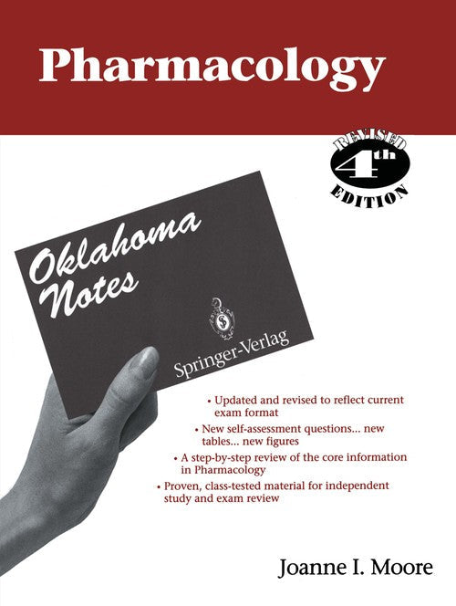 Pharmacology by Joanne I Moore ISBN 9780387943947