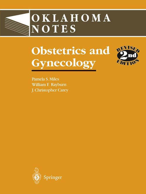 Obstetrics and Gynecology by Pamela S Miles ISBN 9780387946320