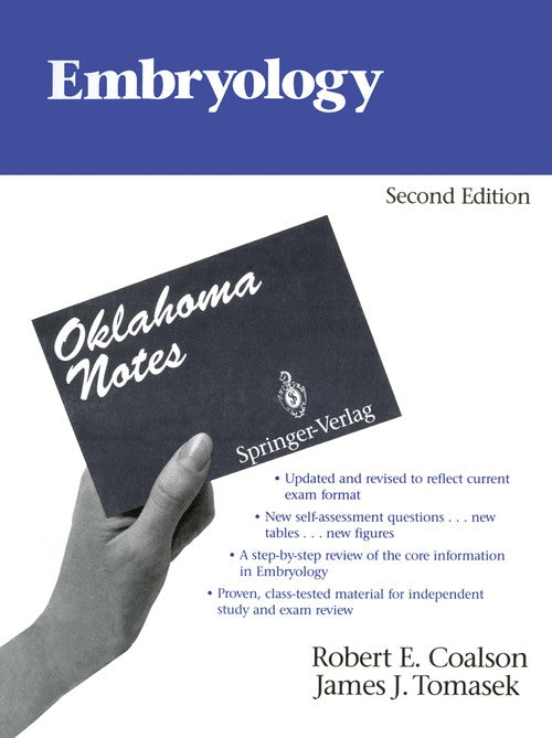 Embryology by Robert E Coalson ISBN 9780387977768