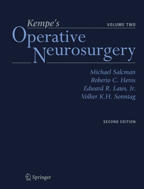 Kempes Operative Neurosurgery ISBN 9780387985367
